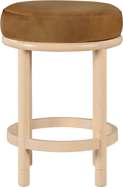Monette - Counter Stool With Natural Base