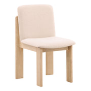 Holly - Dining Chair - Beige And Natural