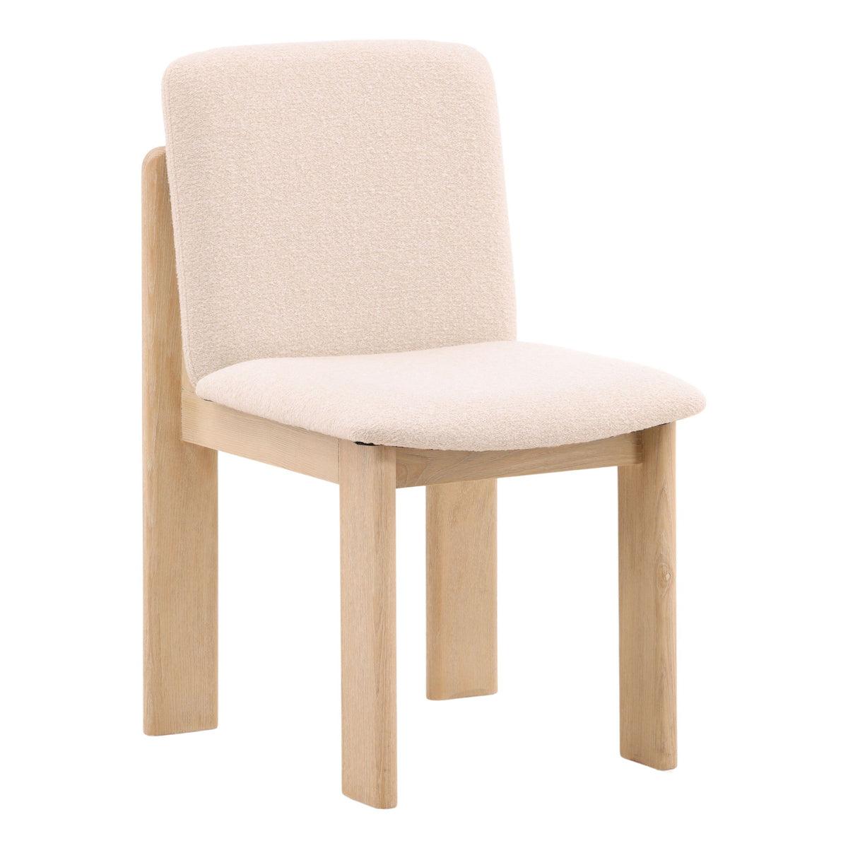 Holly - Dining Chair - Beige And Natural