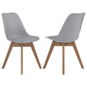 Elegant Padded Side Chair (Set Of 2)