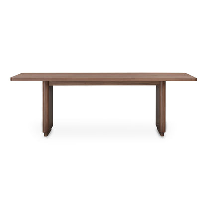 Round Off - Small Dining Table - Dark Brown