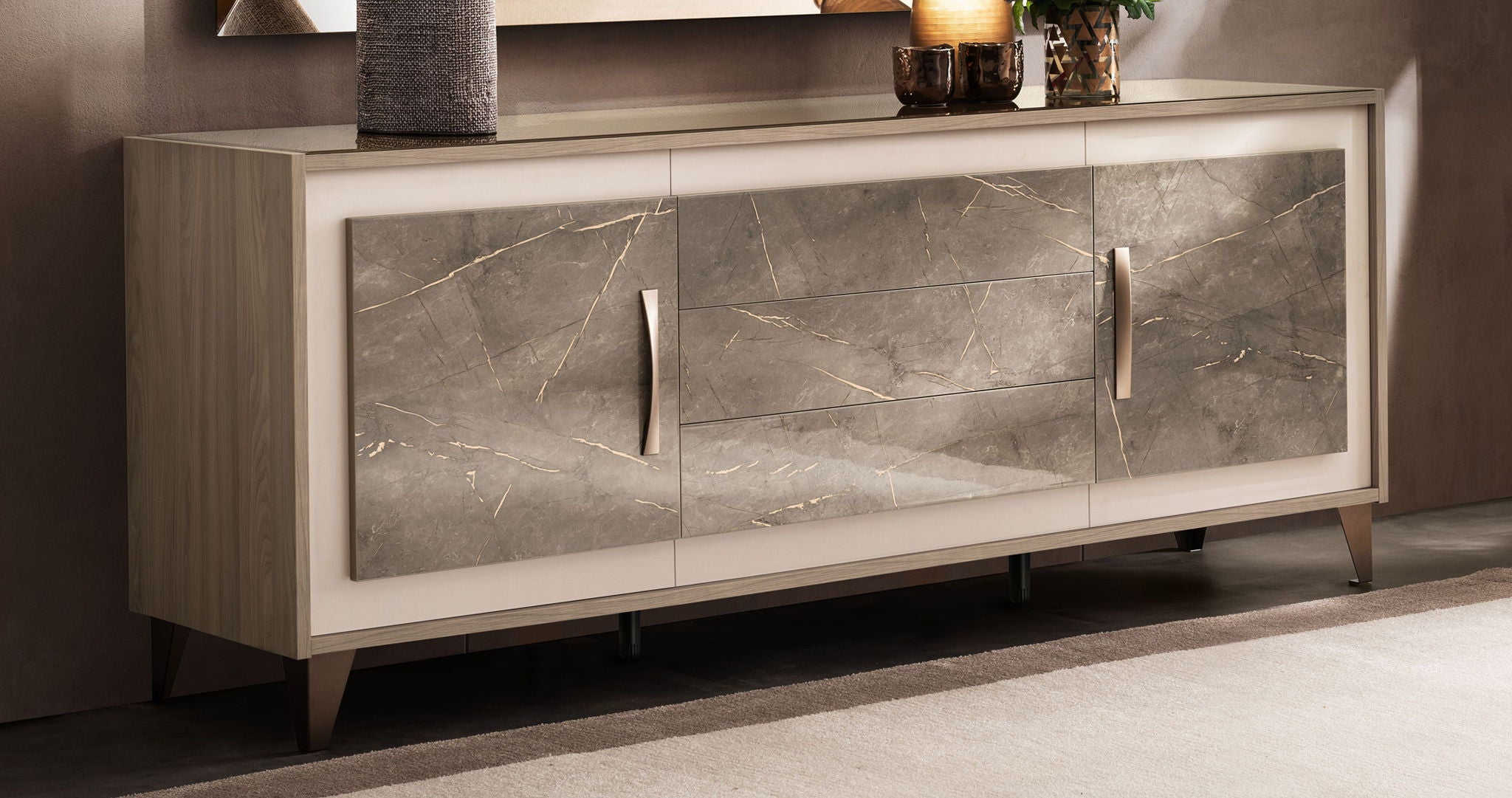 ArredoAmbra - Large Buffet - Light Brown