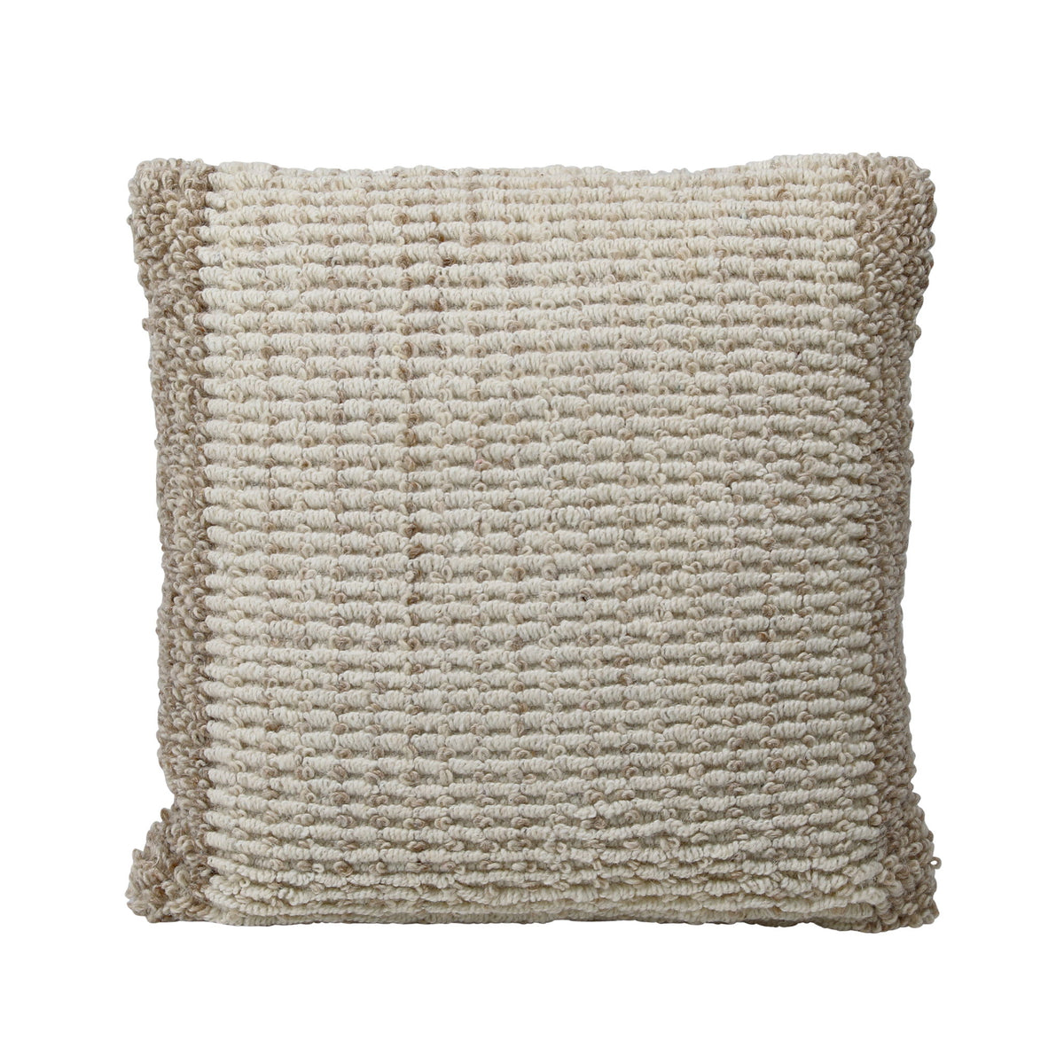 Aadan - Pillow - Beige And Ivory