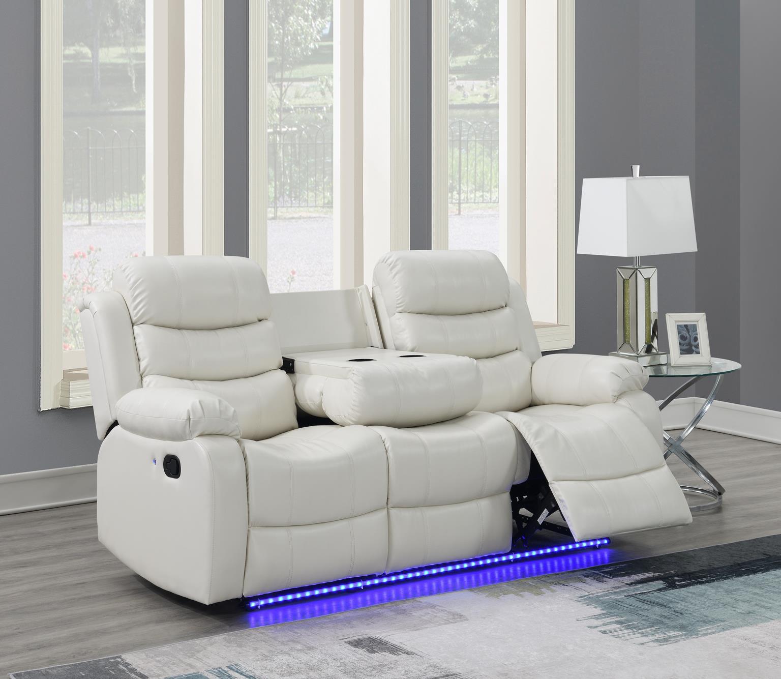 U157 - Motion LED Sofa - White