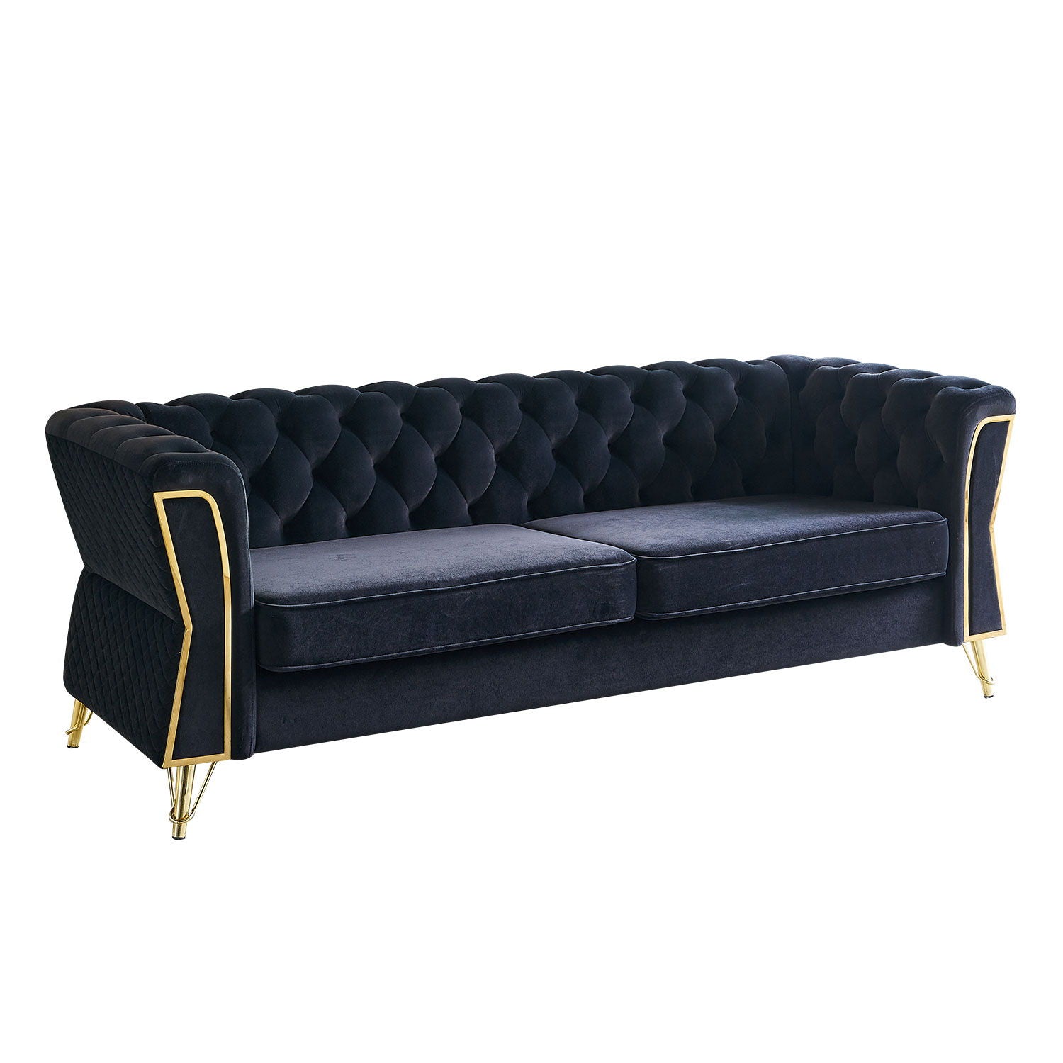 Modern Tufted Sofa For Living Room