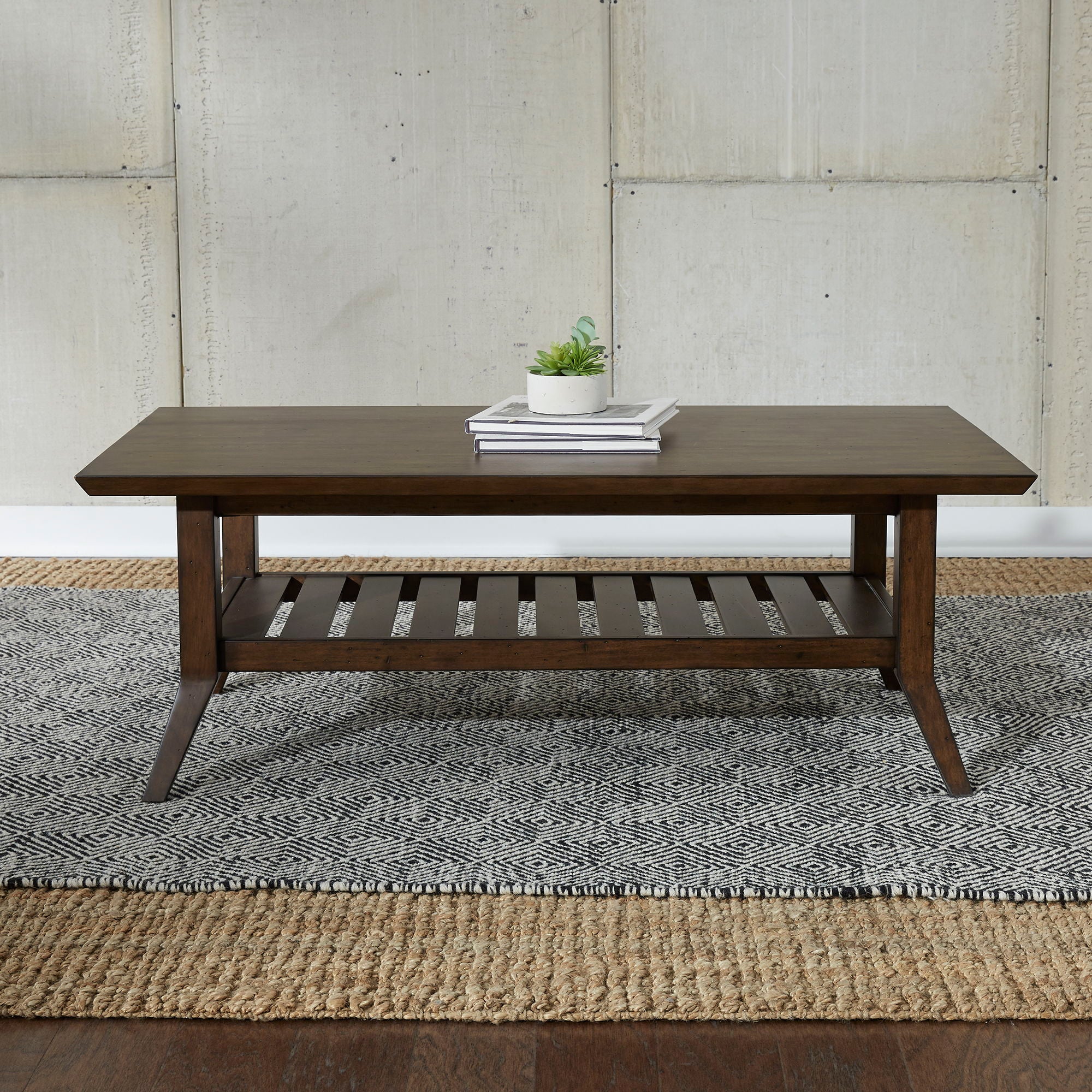 Ventura Blvd - 3 Piece Table Set (1 Cocktail Table 2 Round End Tables) - Bronze Spice