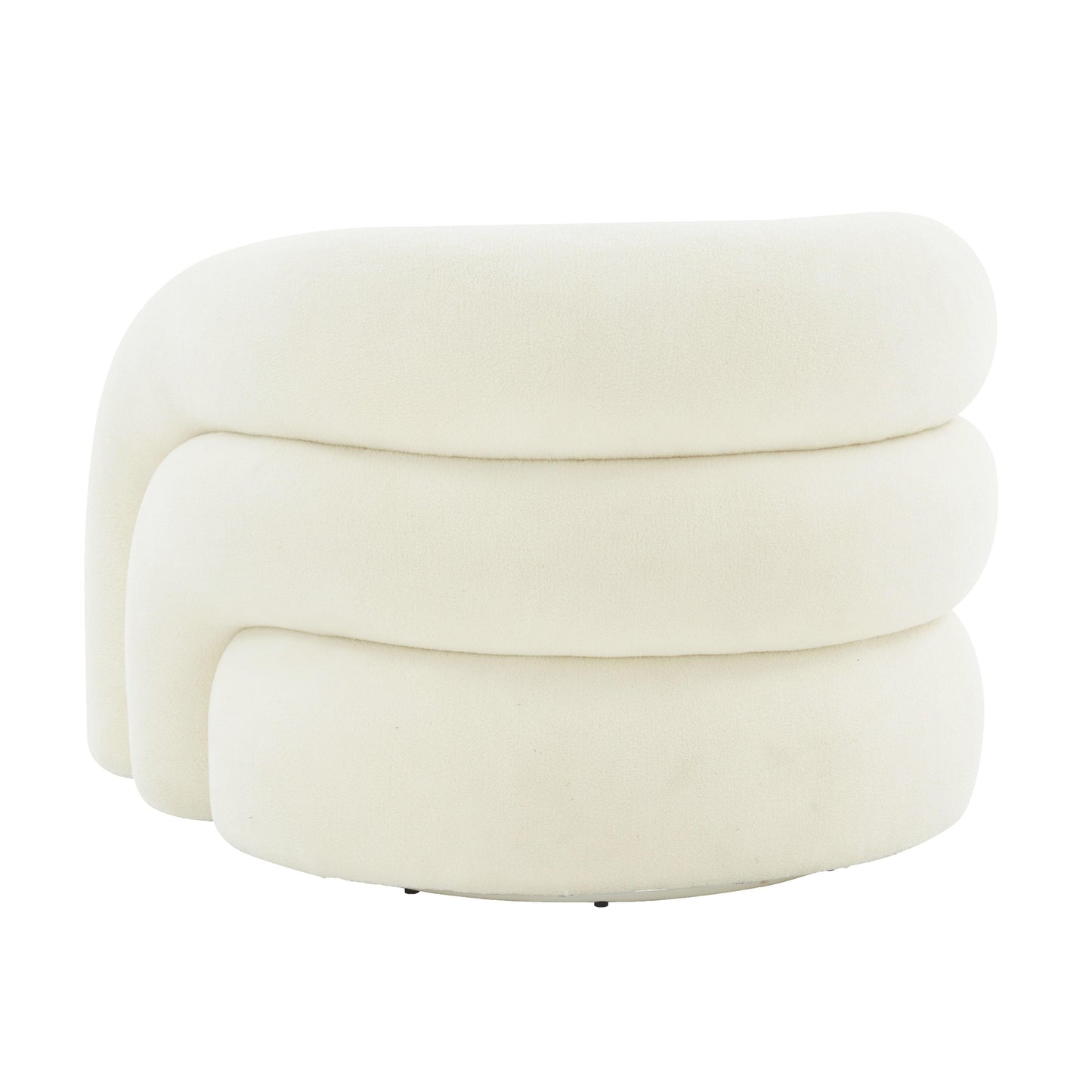 Slipper - Vegan Shearling Swivel Chair