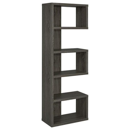 Joey - 5-tier Alternating Boxes Design Bookcase