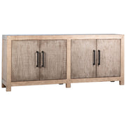 Merwin - Sideboard With Media Holes - Light And Medium Warm Wash