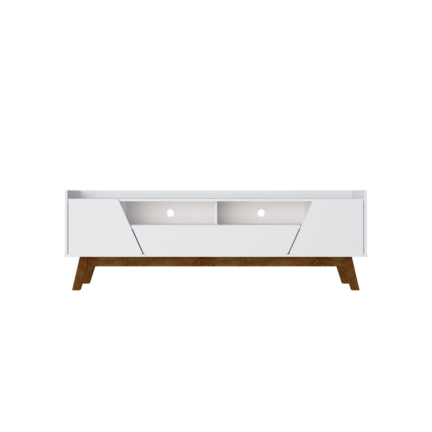 Marcus - TV Stand With 4 Shelves And Soft Close Doors
