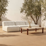 Kaia - Outdoor Coffee Table - Dark Brown