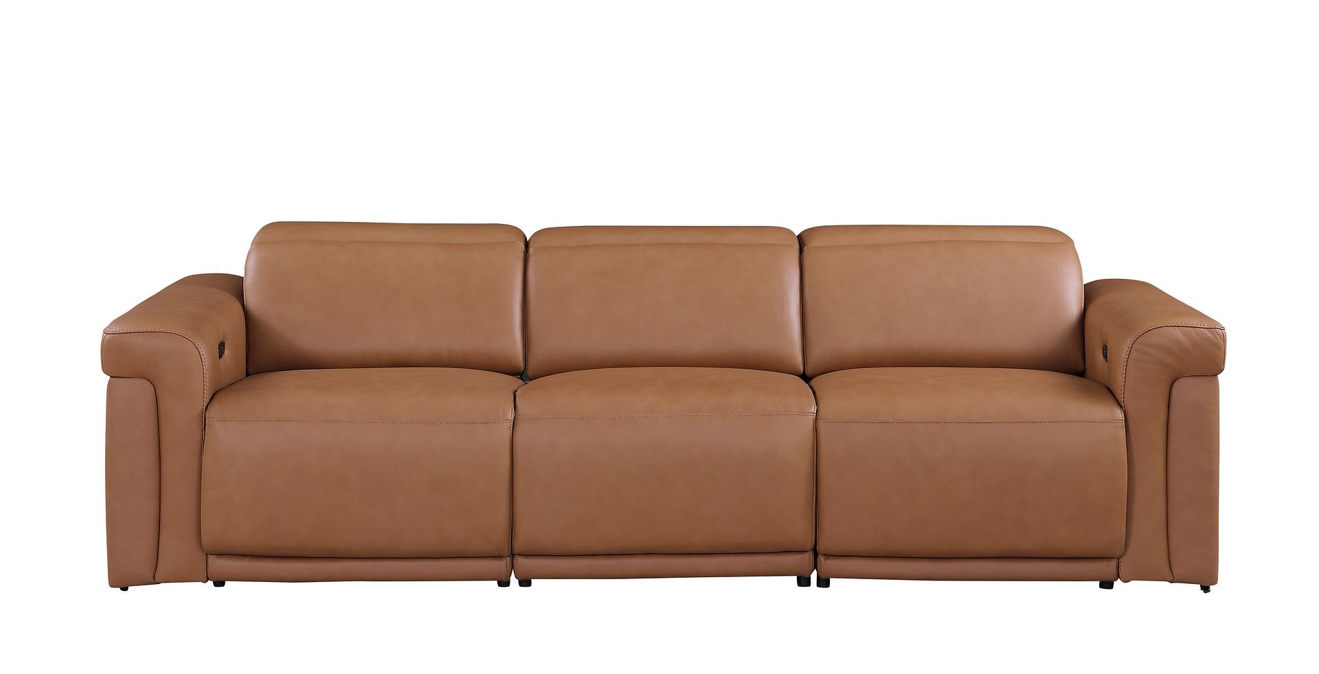 1126 - 3-Piece Modular Power Reclining Sofa In With 3 Power Recliners & Power Headrests