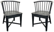 Americana Modern Dining - Dining Barrel Chair (Set of 2) - Black