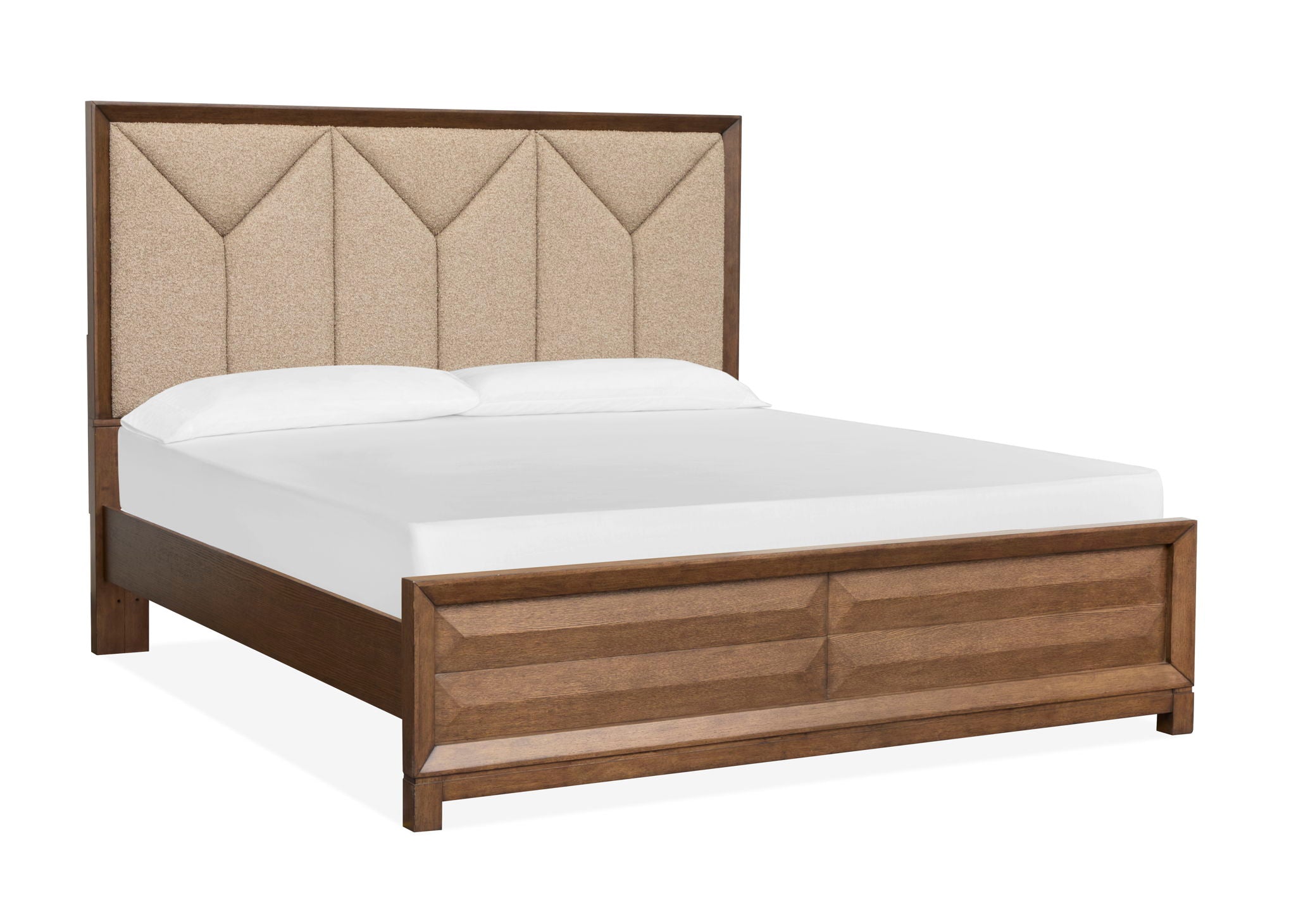 Callisto - Upholstered Panel Storage Bed - Thumbnail 4