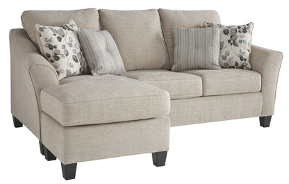 Abney - Sofa Chaise - Driftwood