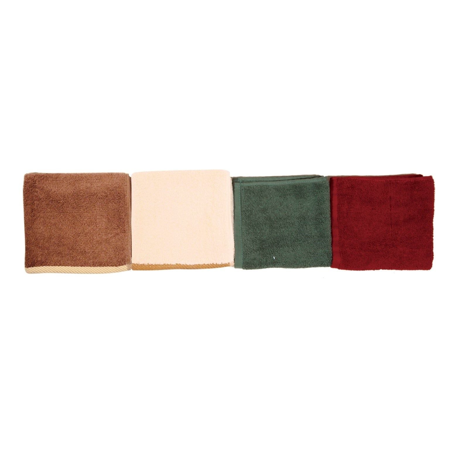 Wash Cloth (Set of 4) - Turquoise