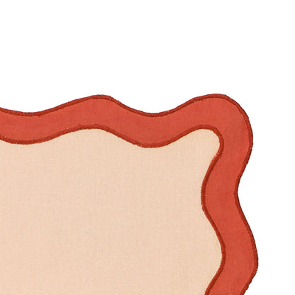 Scalloped Edge - Cotton Placemat (Set of 4)
