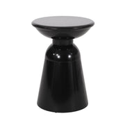 Outdoor Modern Metal End Large Table