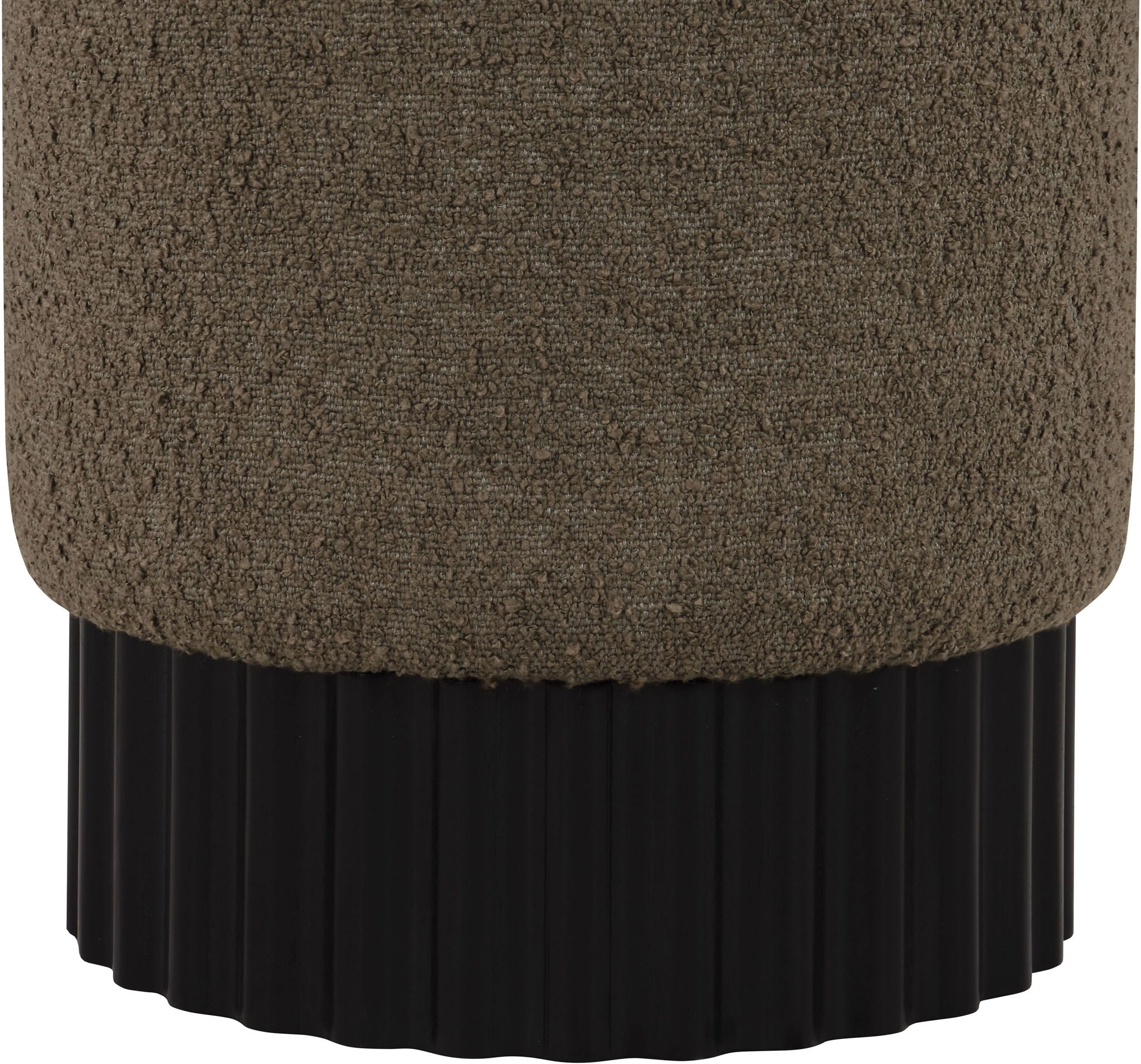 Veranda - Ottoman / Stool With Black Base