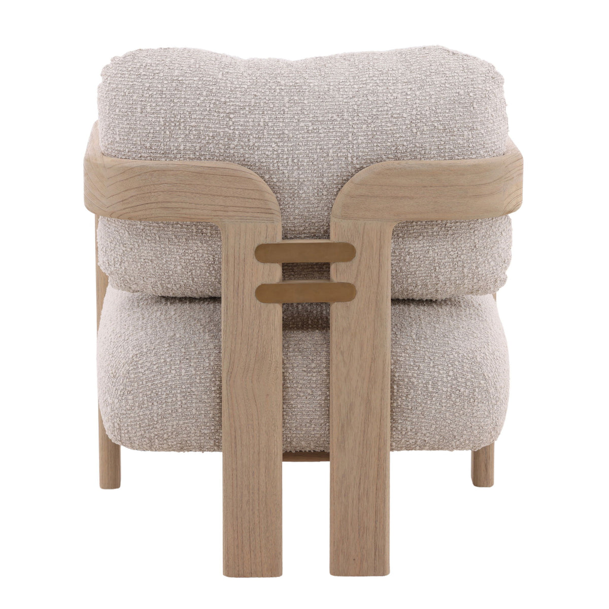 Chavez - Occasional Chair - Cream And Light Natural