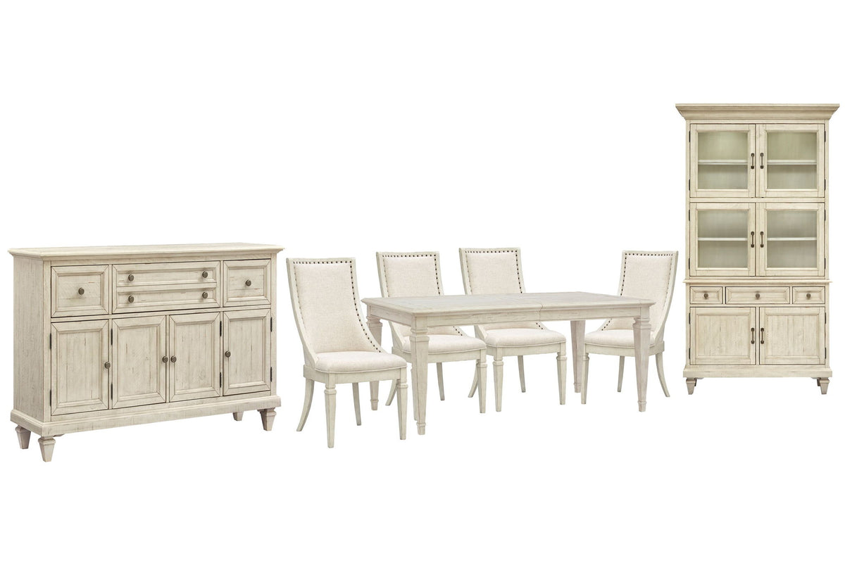 Newport - 7 Piece Extendable Rectangular Dining Table Set
