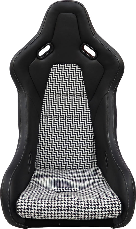 Racing Seat - Black White
