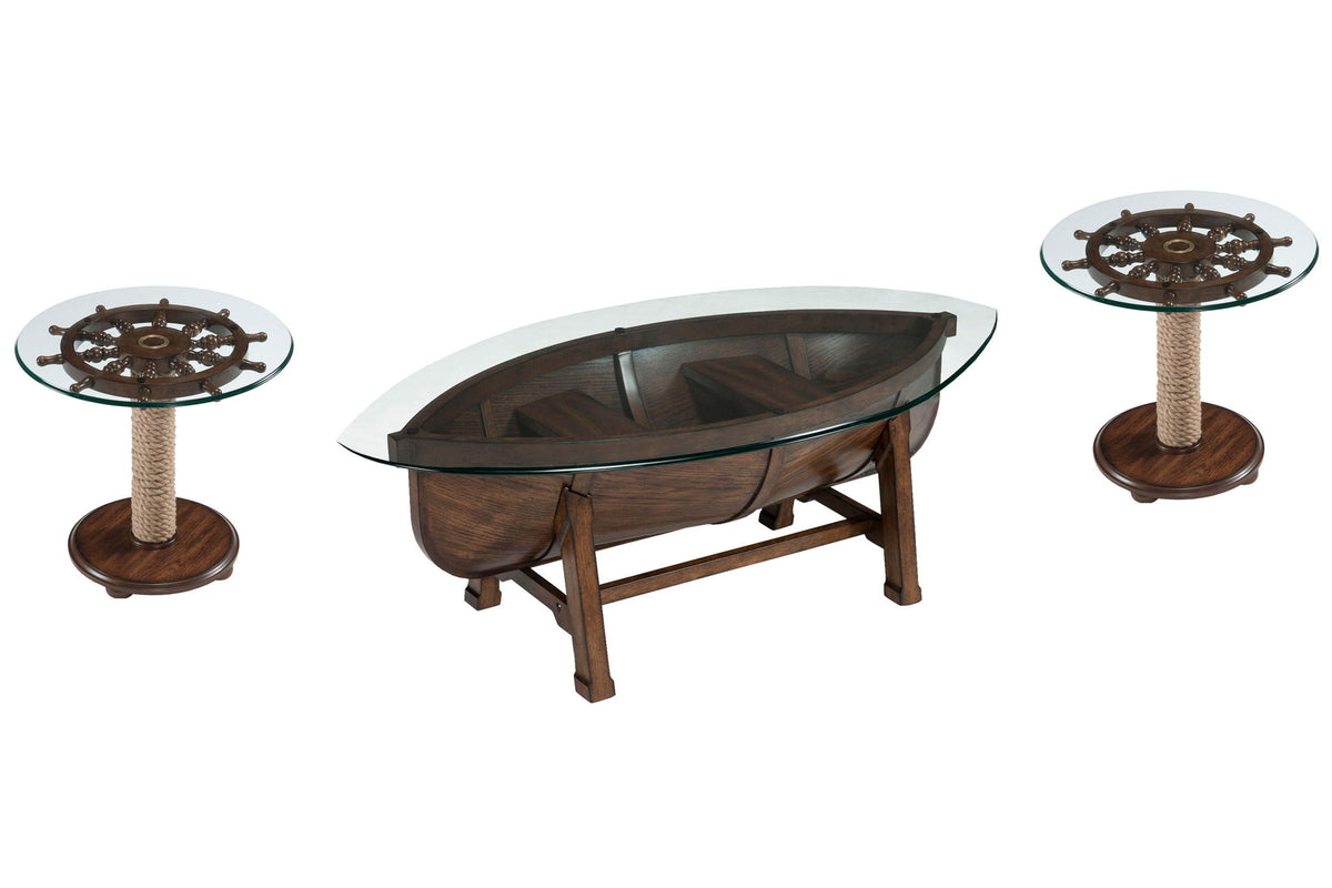 Beaufort - Oval Cocktail Table Set