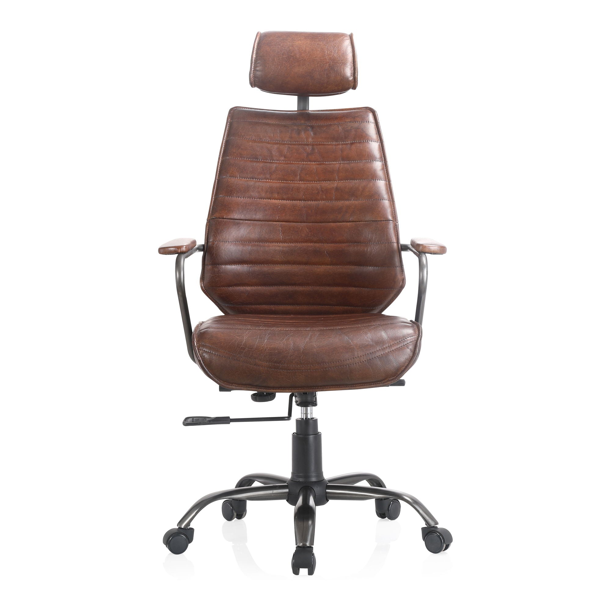 Executive Leather Office Chair - Thumbnail 2
