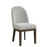 Essence - Upholstered Curved Back Chair (Set of 2)