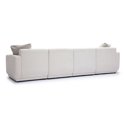 Perry - Modular Long Sofa - Cream