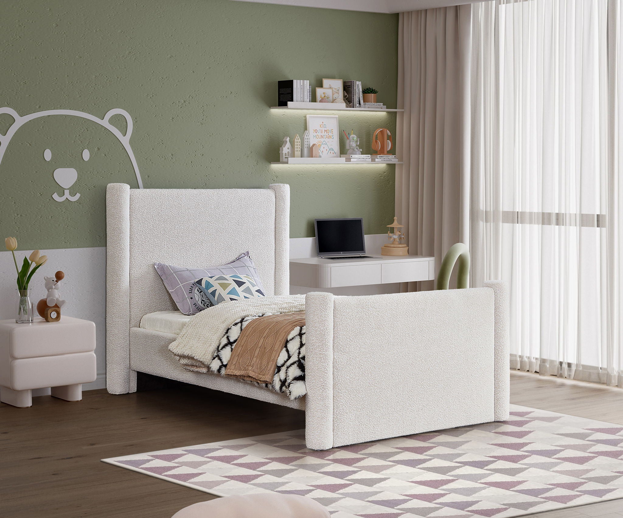 Elias - Boucle Bed