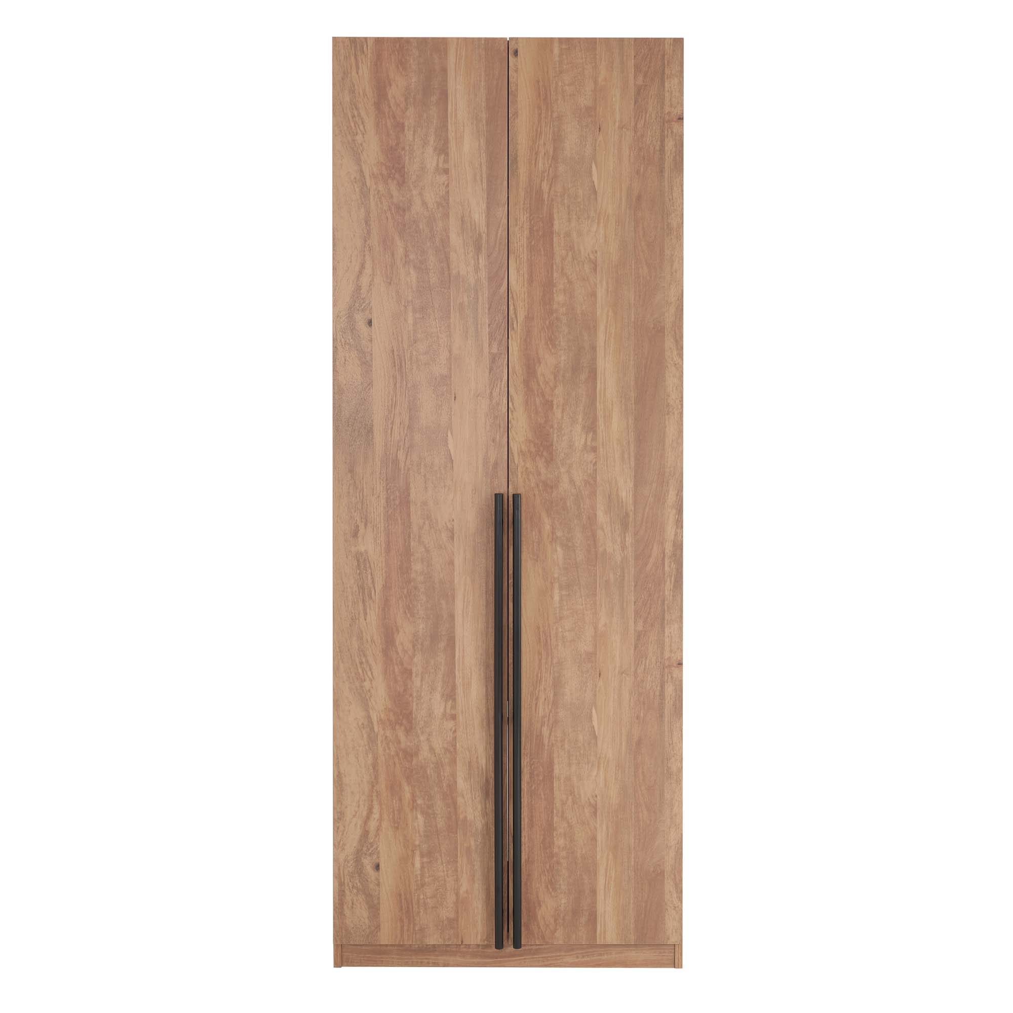 Lee - Free Standing Wardrobe Closet With Drawers And Shelves