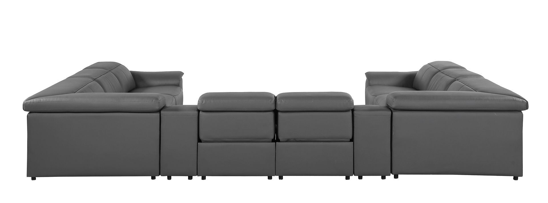 9762 - 10-Piece U-Shaped Sectional Sofa With 4 Power Recliners