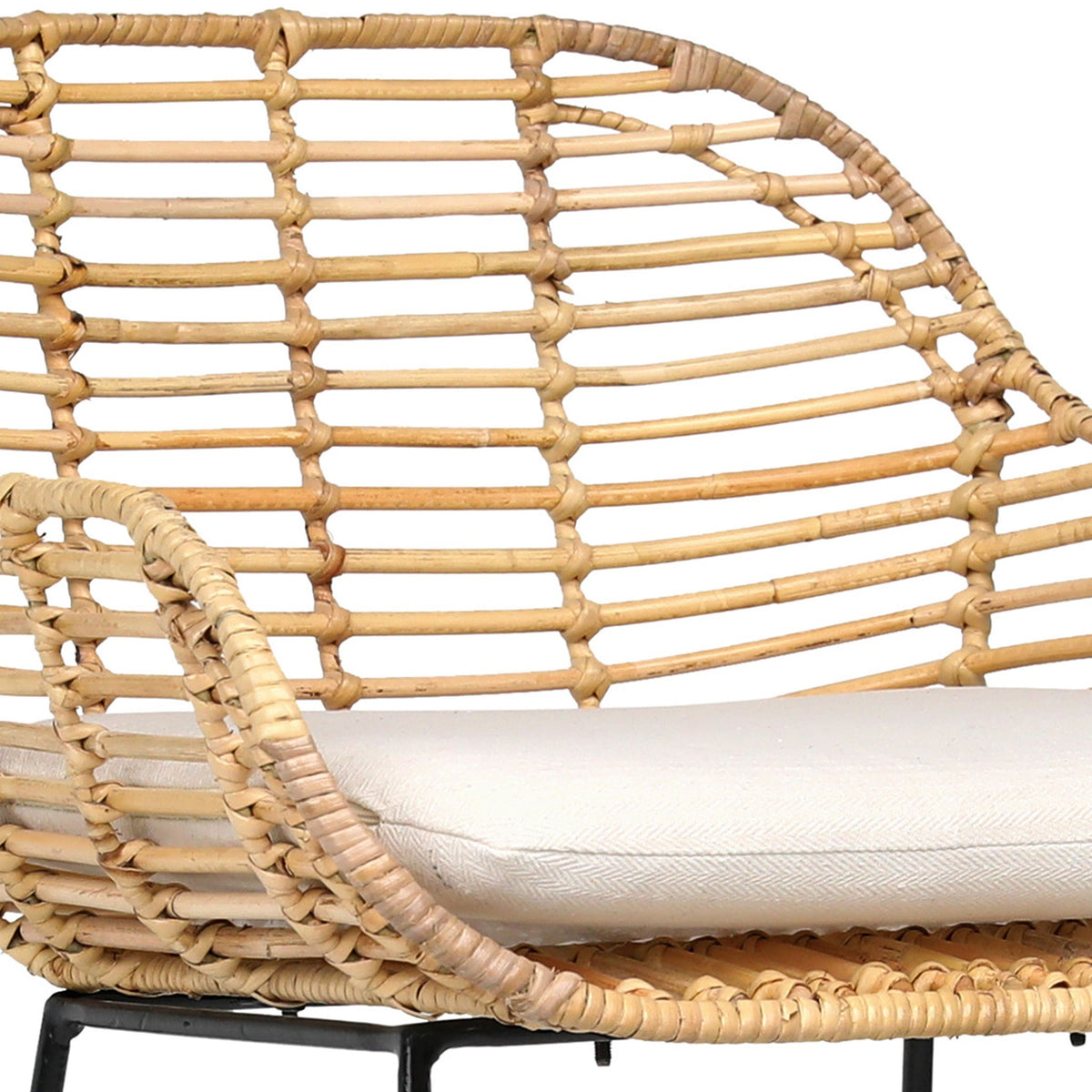Diera - Barstool - White And Light Brown