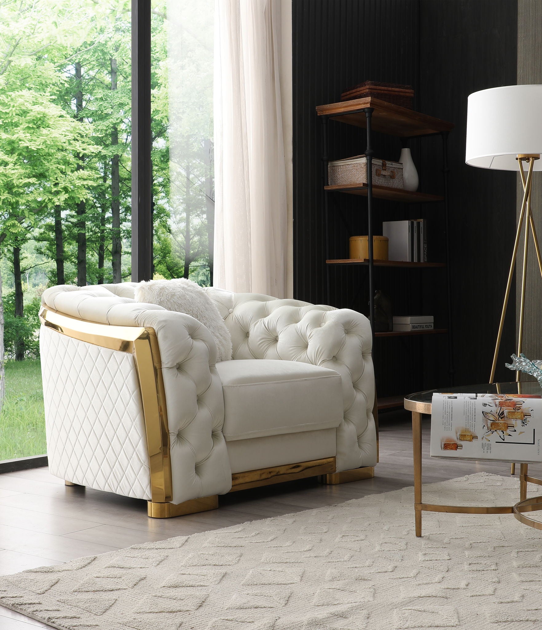 Lexi - Chair - Ivory