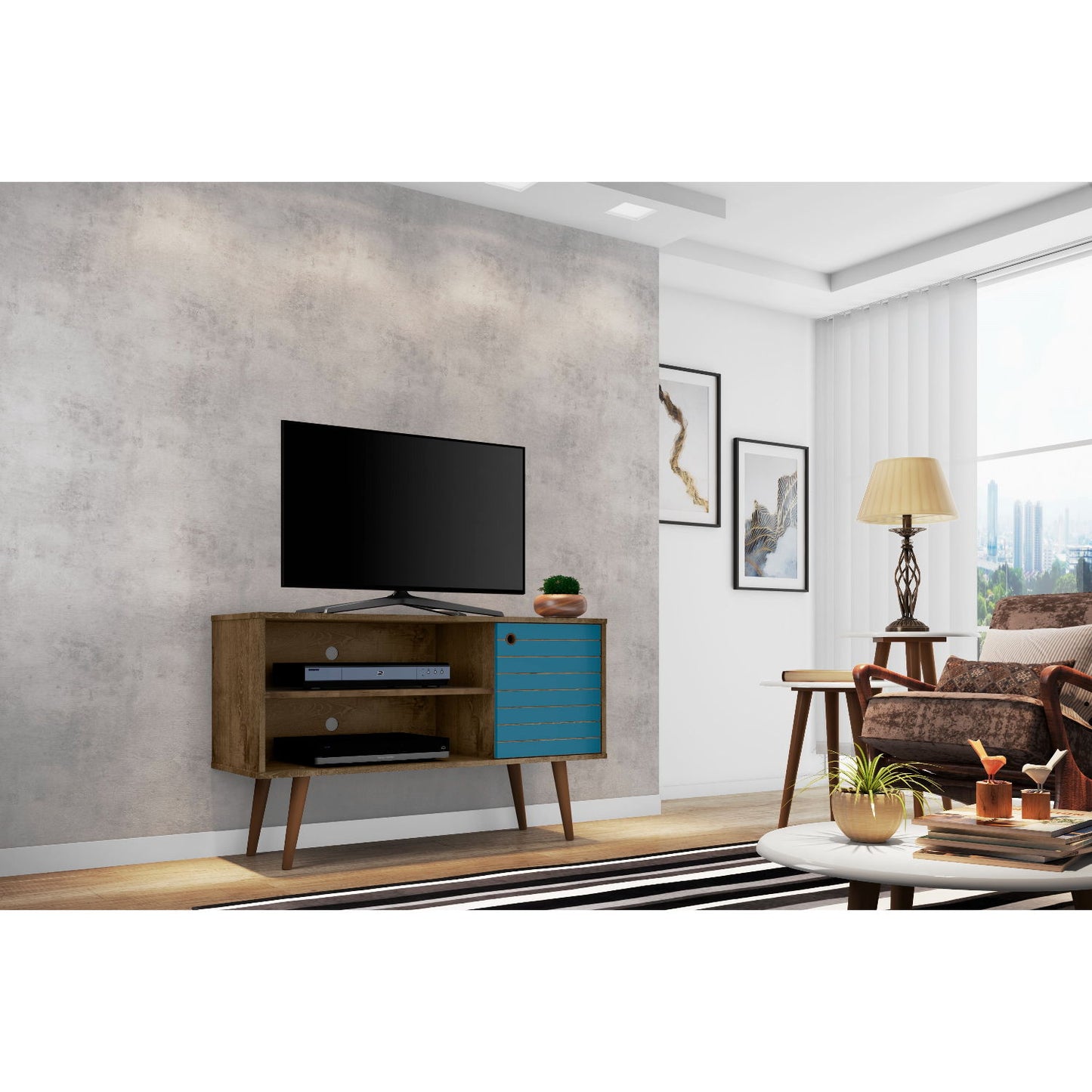 Liberty - 43" TV Stand With Concealed Storage