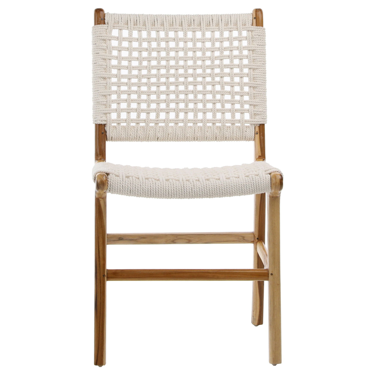 Diaz - Dining Chair - Natural White With Natural