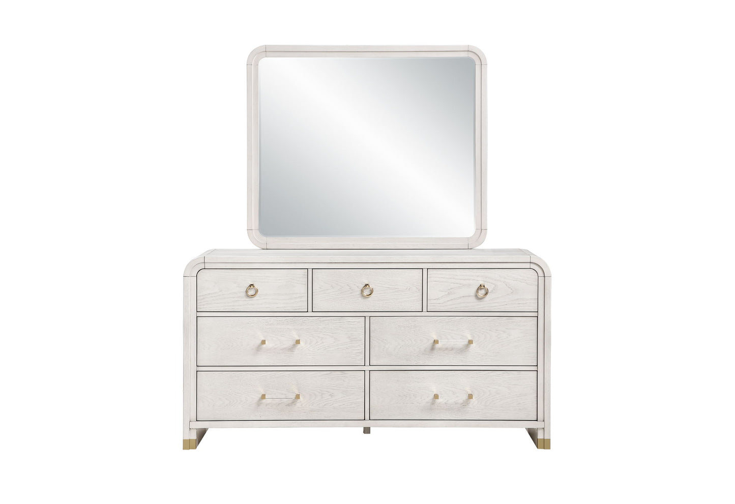 Malmo - 5 Piece King Bedroom Set - Oak