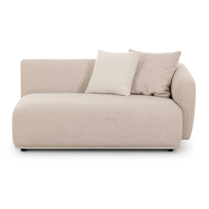 Sylvie - Right Arm 2-Seater Loveseat - Cream