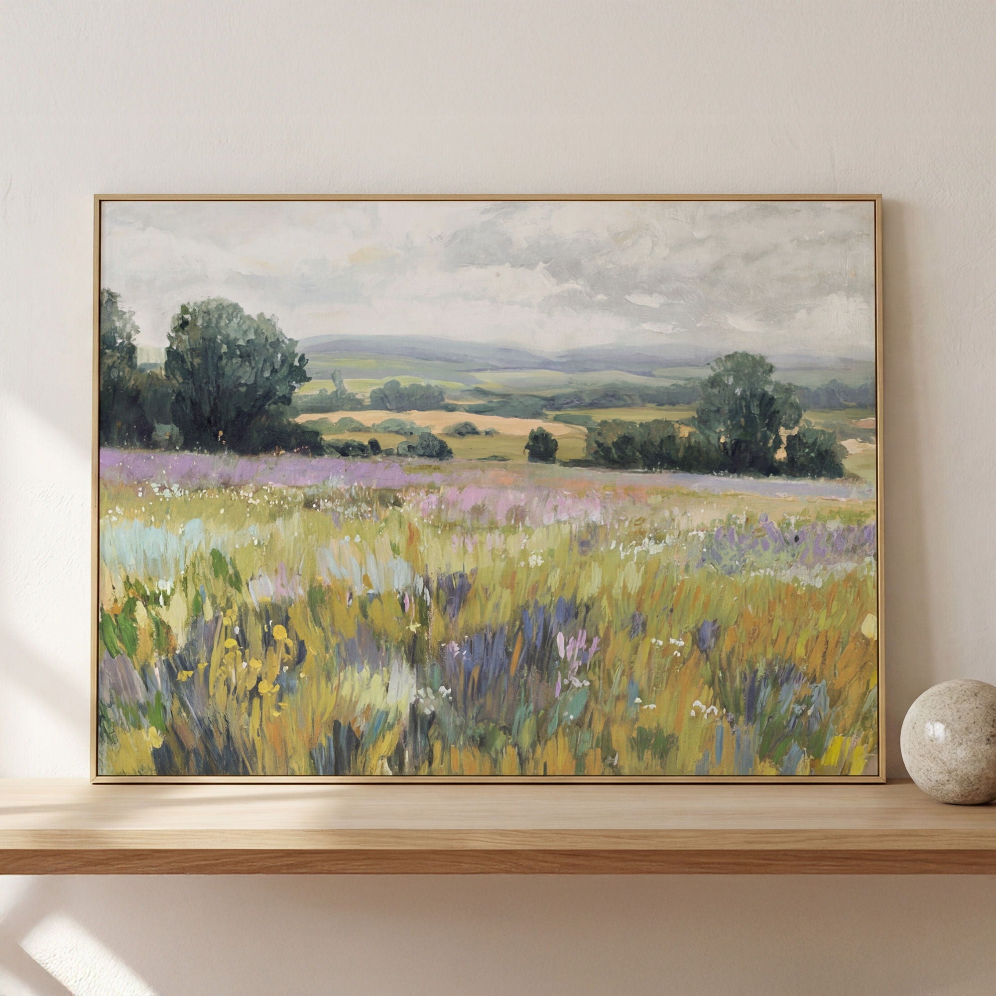 Rejoice - Framed Painting - Multicolor