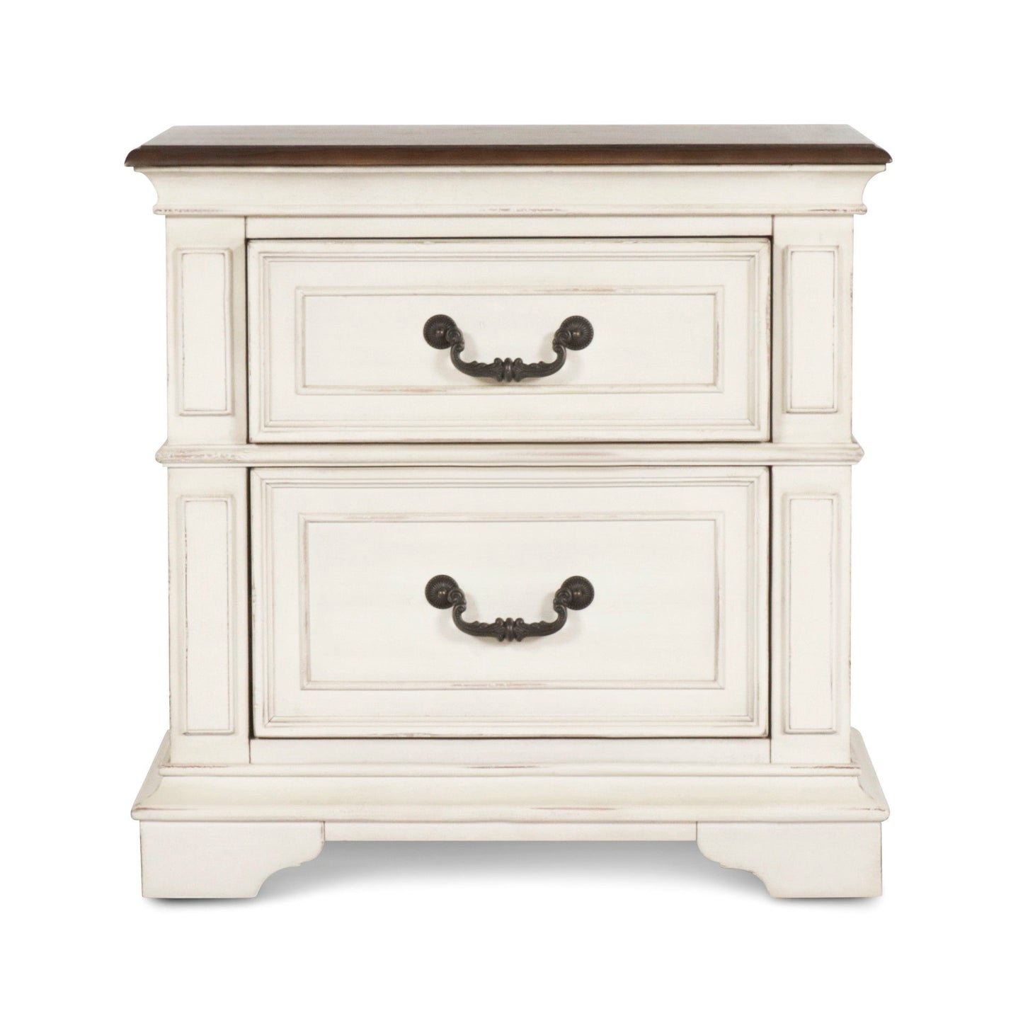 Anastasia - Nightstand - Antique White