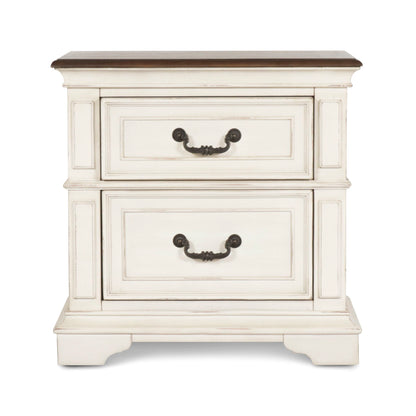Anastasia - Nightstand - Antique White