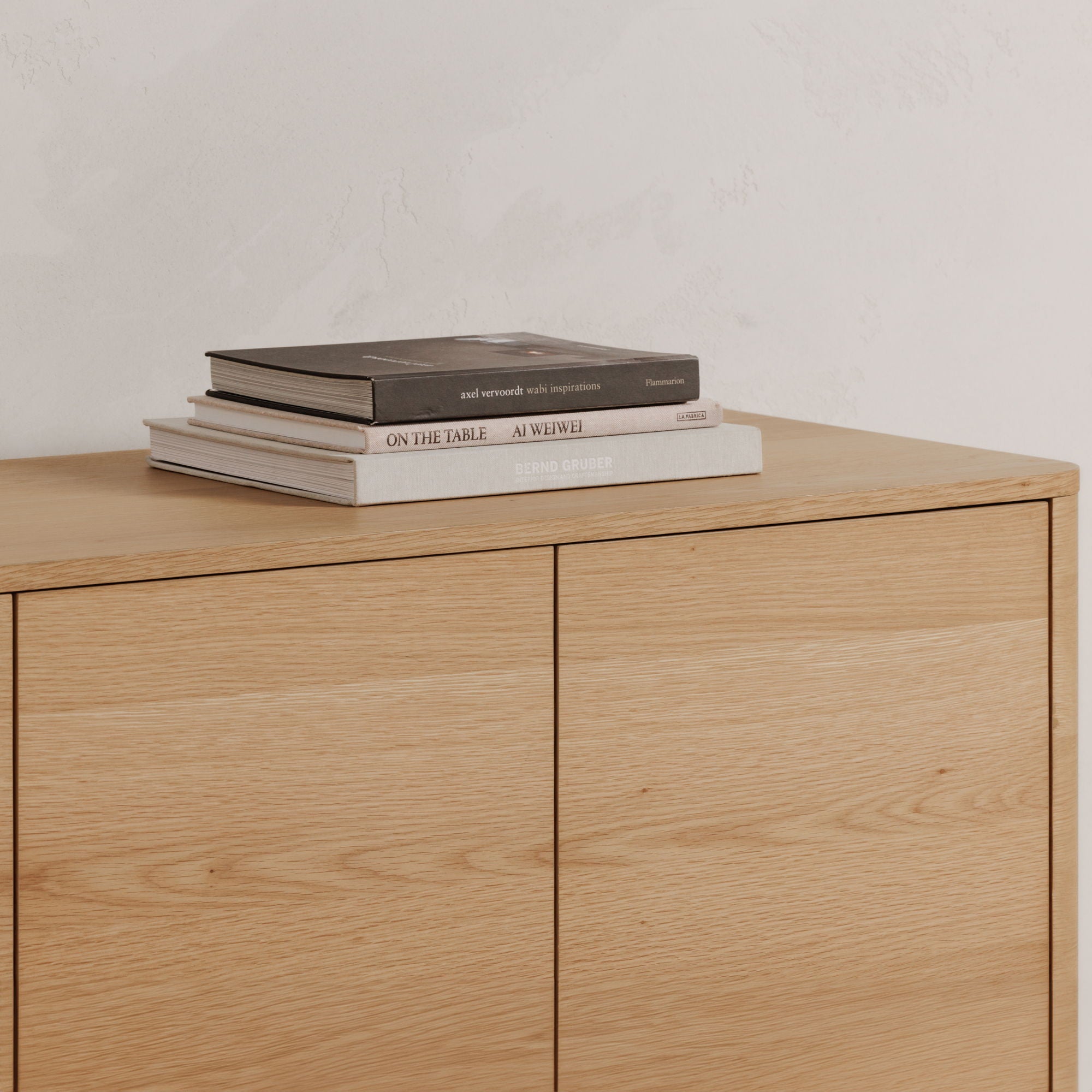 Round Off - Sideboard - Light Brown / Oak