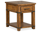 Chesterfield - Rectangular End Table - Farmhouse Timber