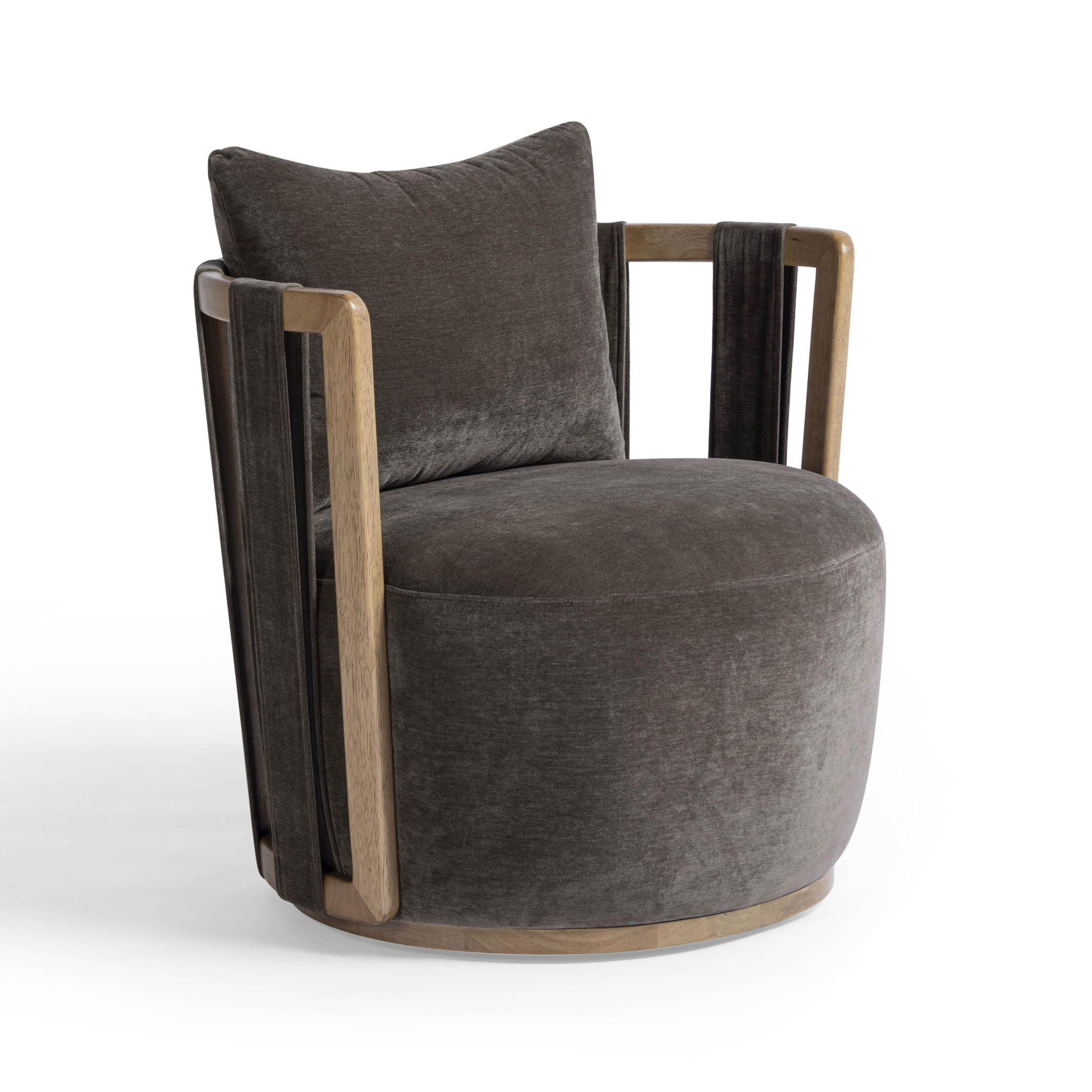 Paolo Swivel Chair - Thumbnail 4