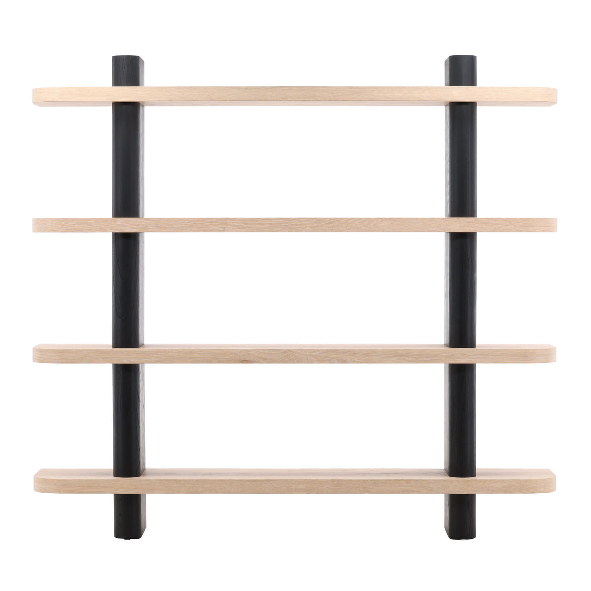 Price - Bookcase - Black And Natural