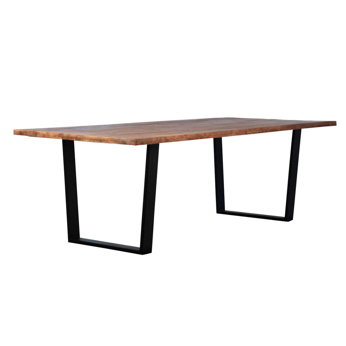 Castro - Dining Table - Medium Brown And Black