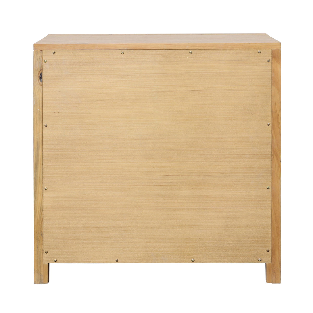 Roux - Double Drawer Nightstand - Light And Gray Warm Wash