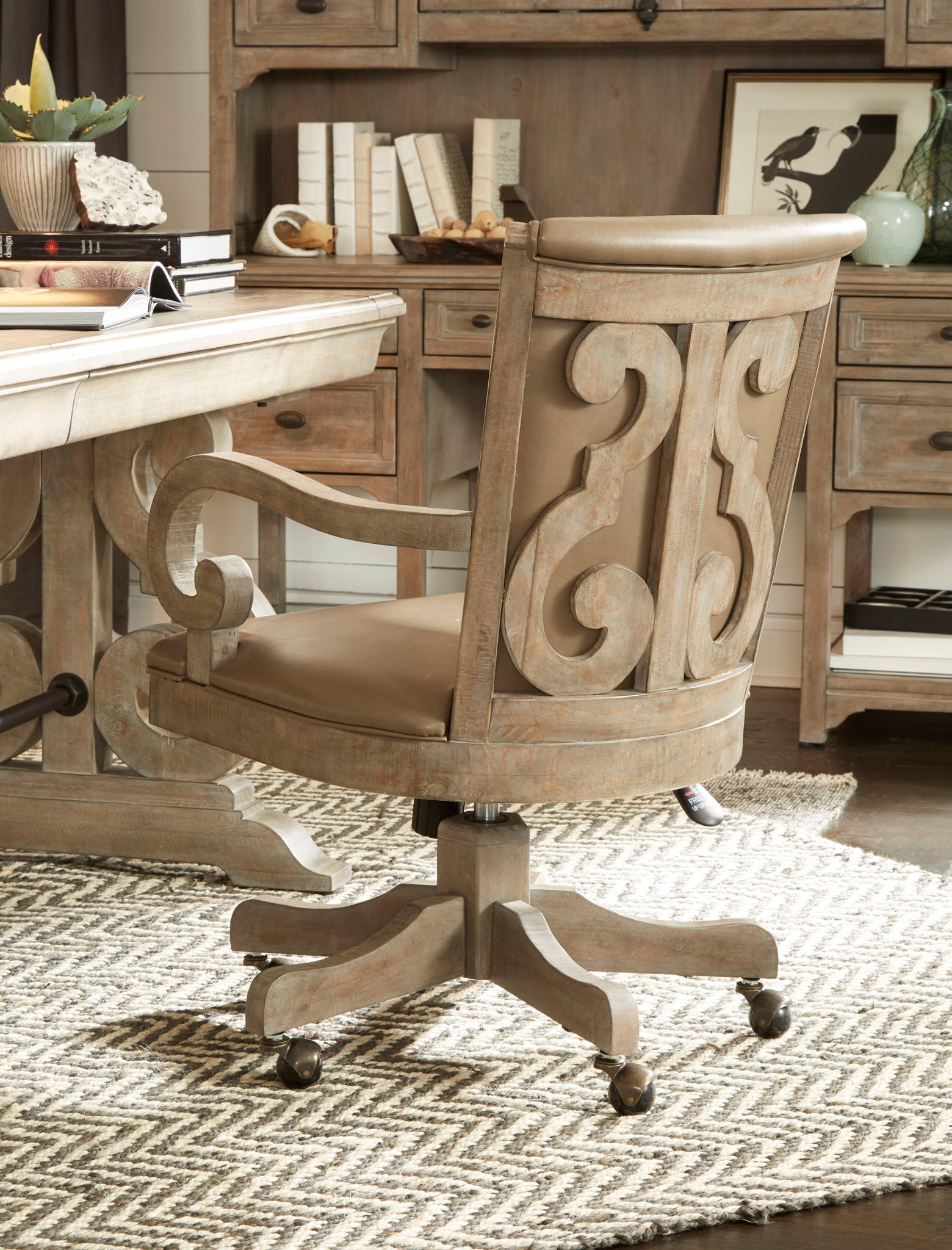 Tinley Park Fully Upholstered Swivel Chair