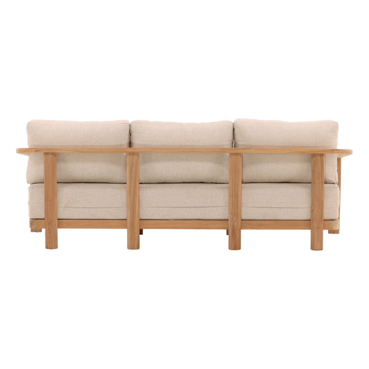 Redford - Outdoor Sofa - Sand And Natural